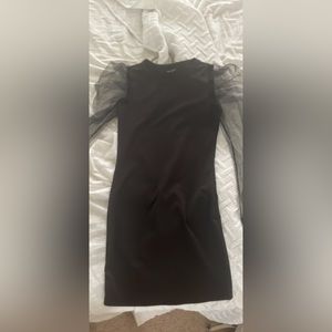 Black Long sleeved Dress